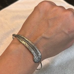Alex and Ani Feather bangle